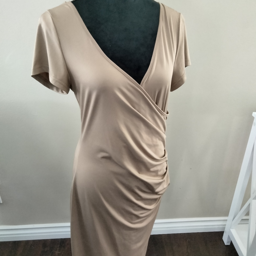 Venus XL tan dress